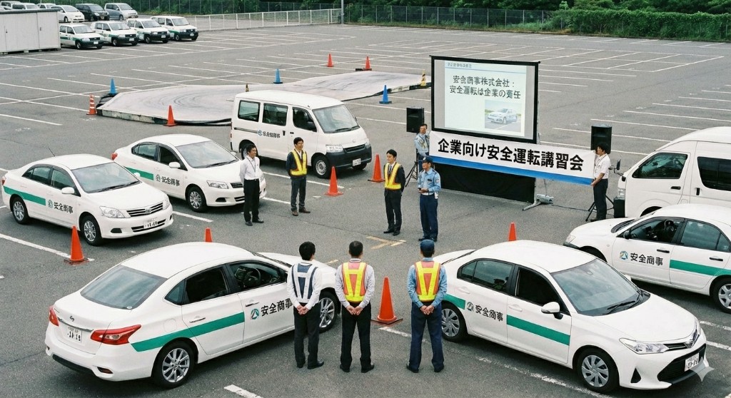 企業向け安全運転講習のイメージ